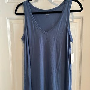 Brand new with tags blue tank top